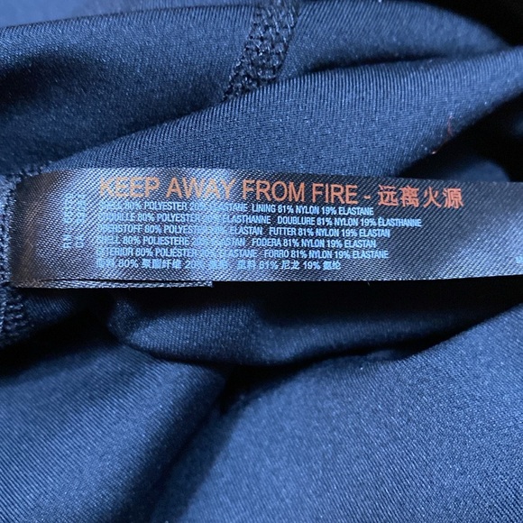 NWOT Free People FP Movement Hitting the Sweet Spot Skortsie Size L Black - Picture 12 of 12